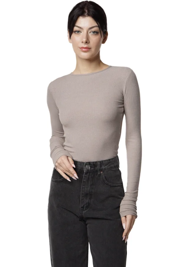 KENNI TOP - DUSTY ROSE