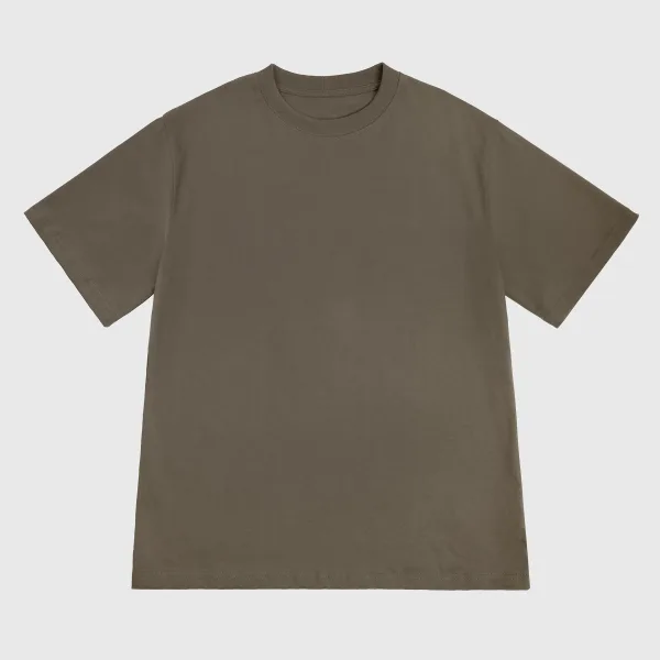 Áo thun trơn Basic // Winter caribou