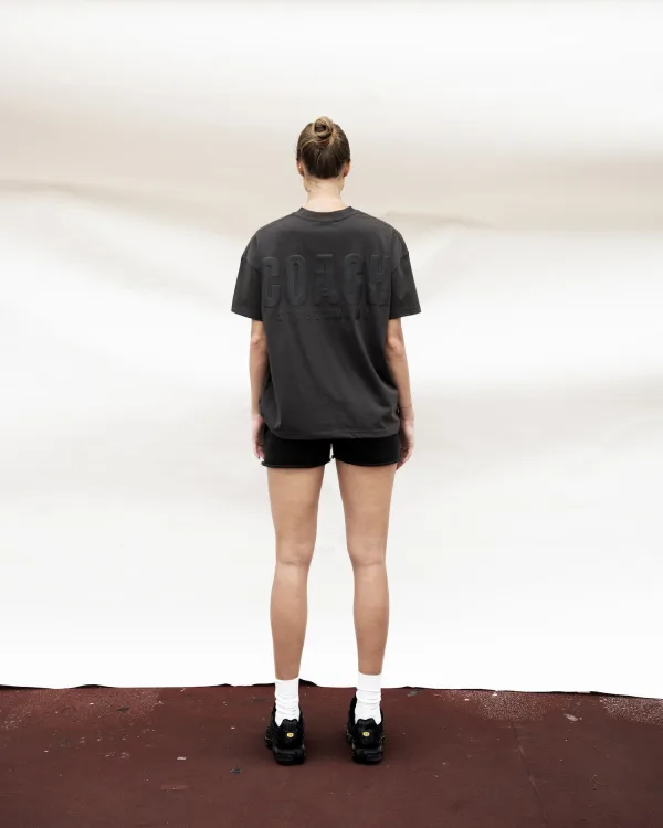 SSMA COACH V2 PUFF T-SHIRT - BLACK