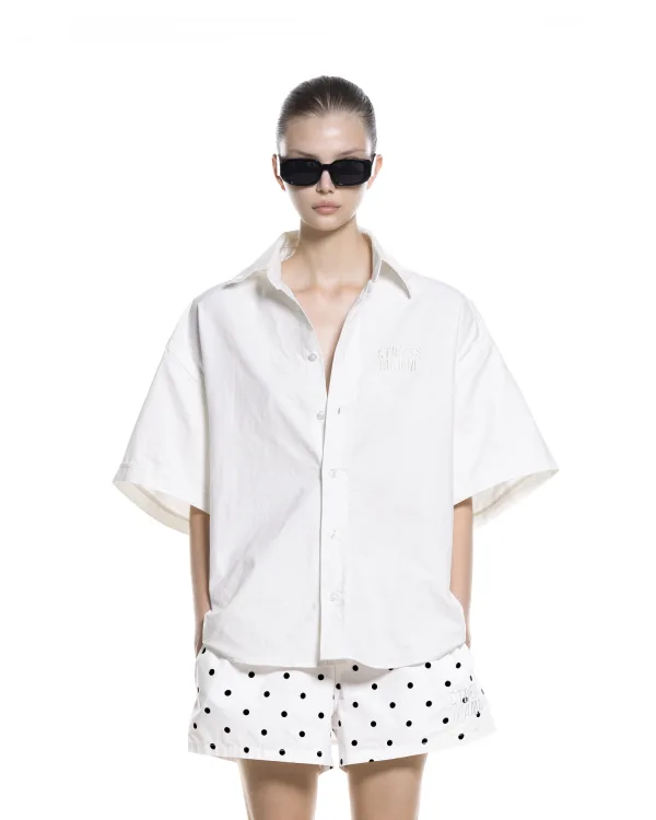 SUMMER26 BREEZE SHIRT - WHITE