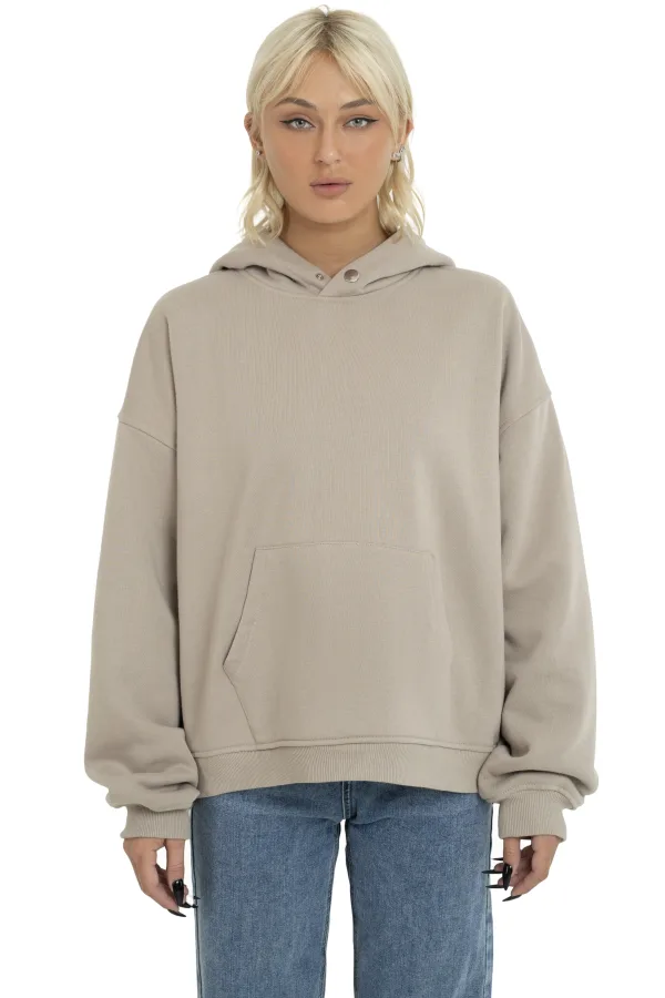 HOODED SWEATSHIRT - BALBOA MIST