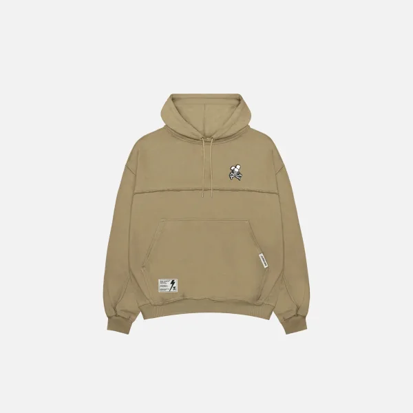 RAW HOODIE - CARAMEL