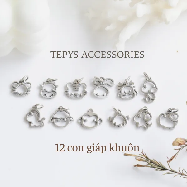 Bộ Charm 12 đại diện cho gia chủ phong cách Châu Á