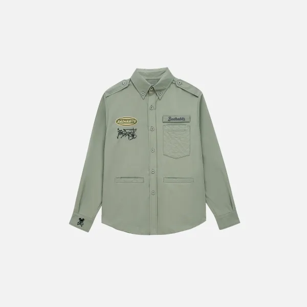 EXPLORER SCOUTS SHIRT - OLIVE
