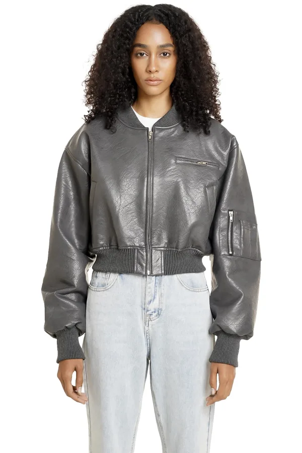 BETTE BOMBER - GREY