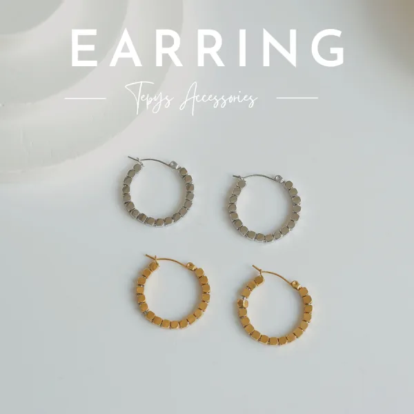 Round Beads Earring