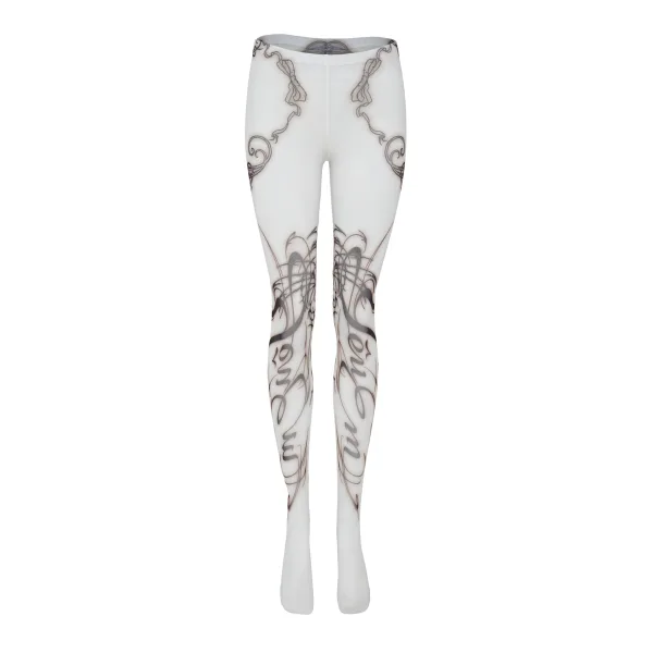 LAST DANCE STOCKING (WHITE)
