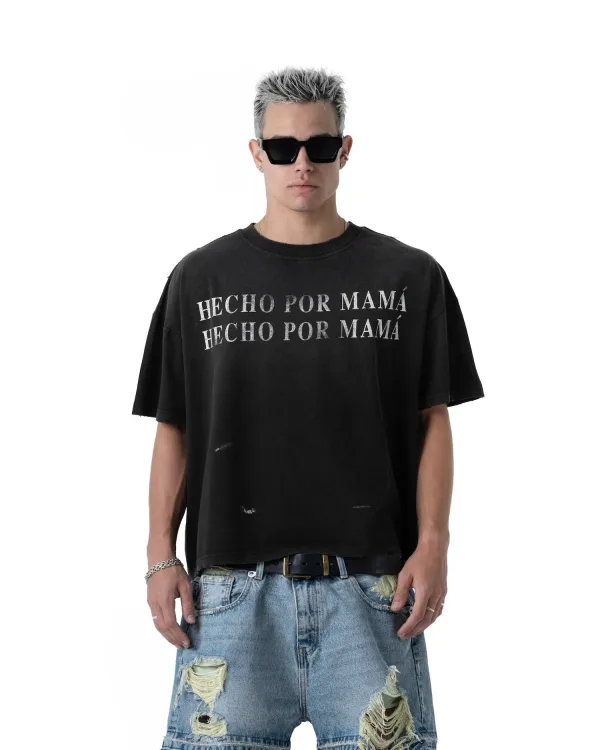 SSMA HECHO T-SHIRT V2 - BLACK