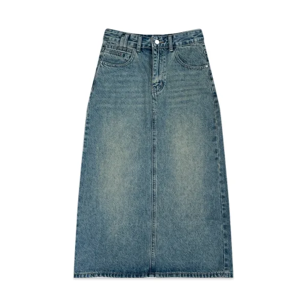 CHÂN VÁY JEAN NỮ - TOTODAY - LONG SKIRT 11501