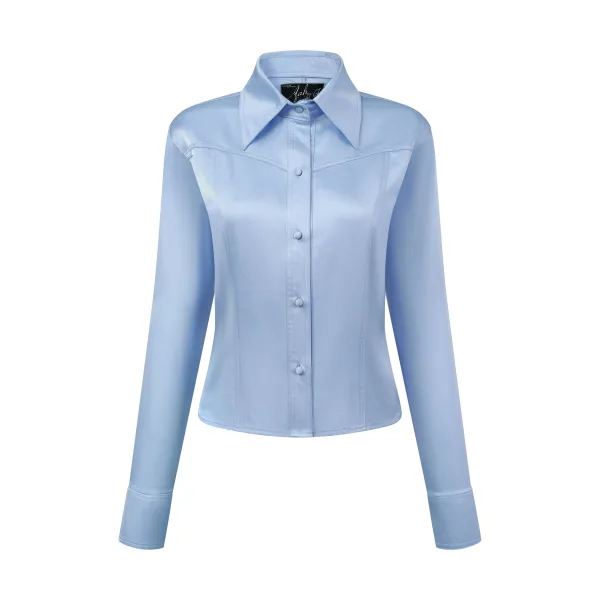 Soft Fever Shirt in Baby Blue