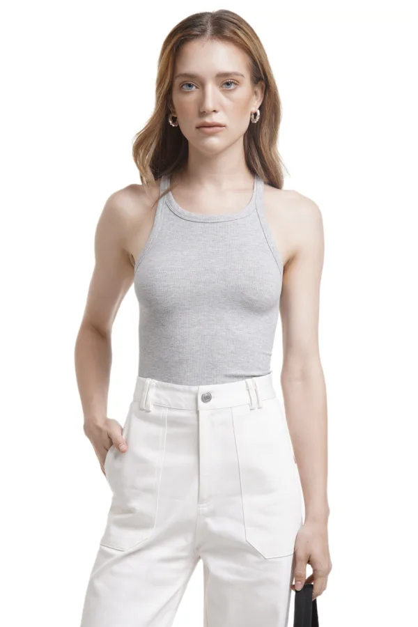 BOXY TANK - LIGHT GREY