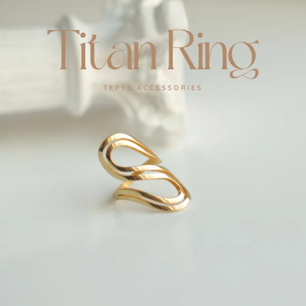 Nhẫn Titan S Golden