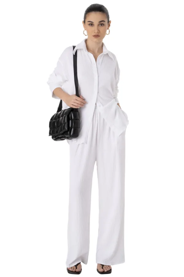 HAILEY PANT - WHITE