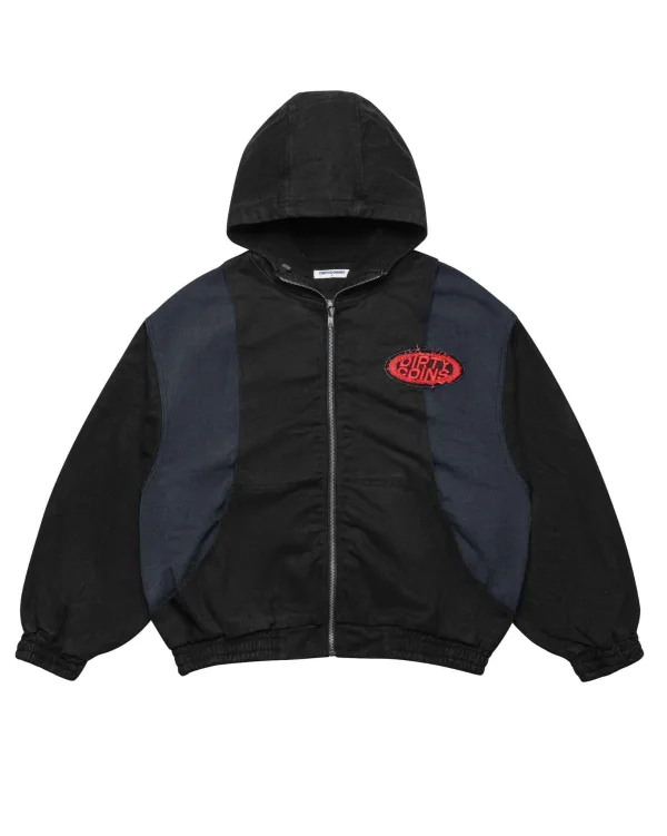Áo khoác Hooded Denim DCxRS Patch