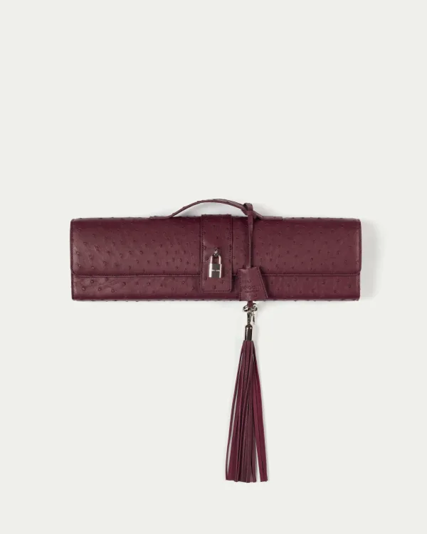 Extended Ostrich Long Clutch