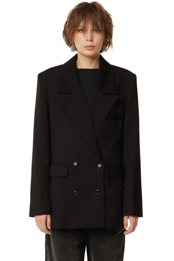 PORTER BLAZER - BLACK