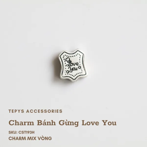Charm Bánh Gừng Love You