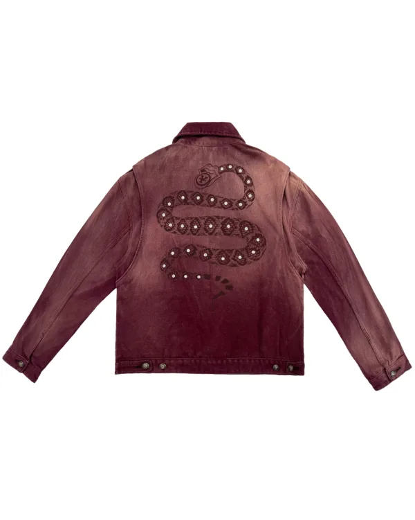Áo khoác Denim DCxRS Western Rivet Snake
