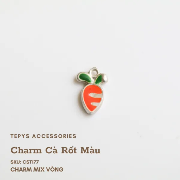 Charm Cà Rốt Màu