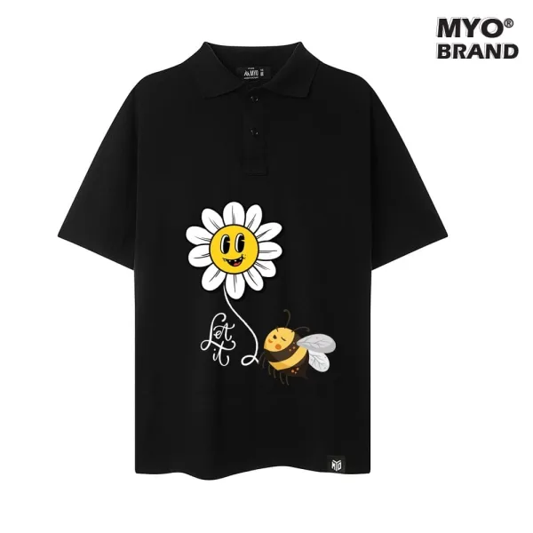 Áo Polo Unisex MYO Cute Bee