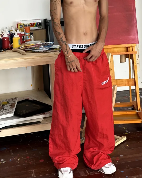 SSMA COACH TRACKSUIT PANTS V2 - RED