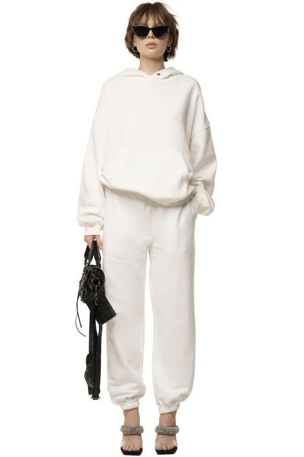 SWEATPANTS - WHITE