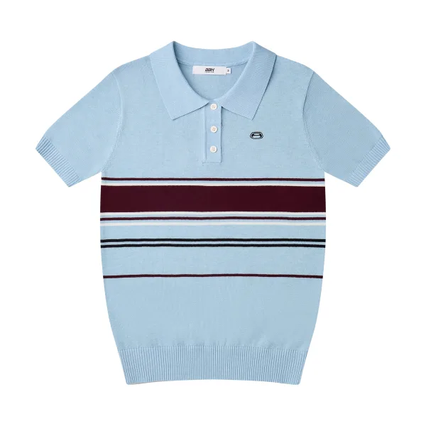 Blue Private Knit Polo
