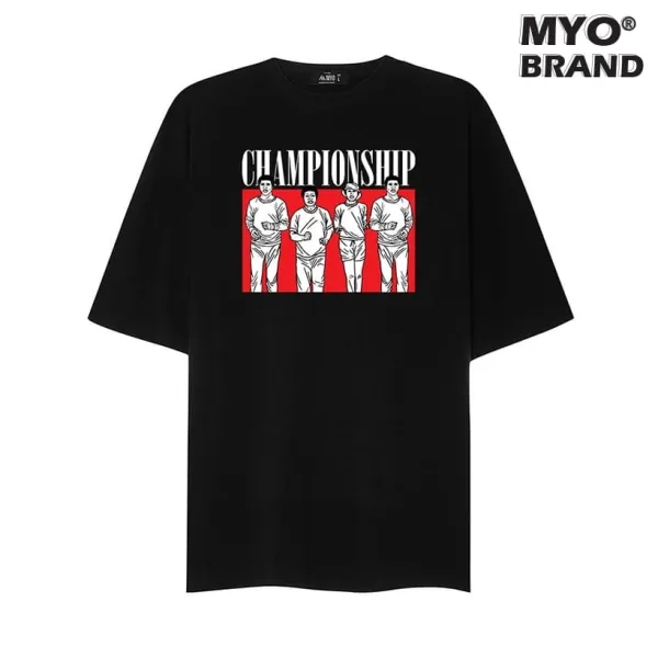 Áo Thun Nam Hàng Hiệu MYO Vải Cotton In Hình Champion Ship 2691