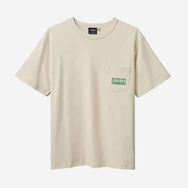 Basic Pocket Tee - Better Beater Label - Antique White
