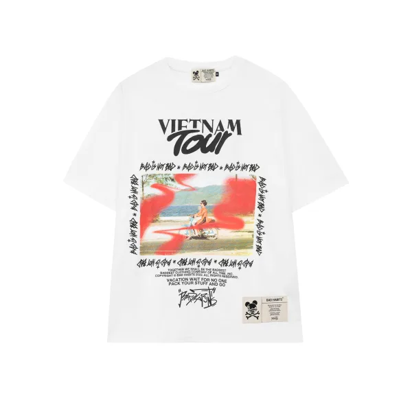 VIETNAM TOUR TEE - WHITE