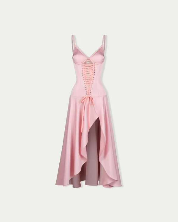 Marrowline Corset Midi Dress