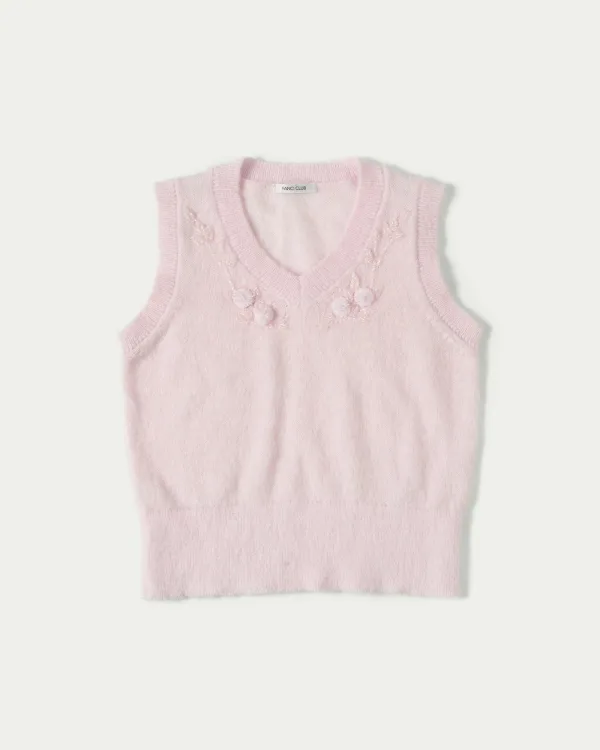 Bleached Knitted Sweater Top