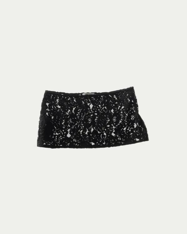 Glaze Lace Mini Skirt