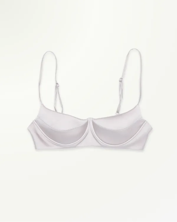 Unspoken Silk Demi Bra Top