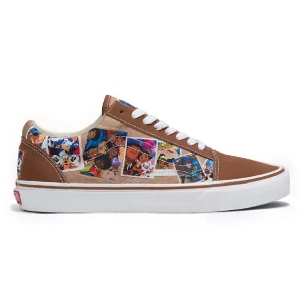 Giày VANS OLD SKOOL X DISNEY 100 SCRAPBOOK MULTI