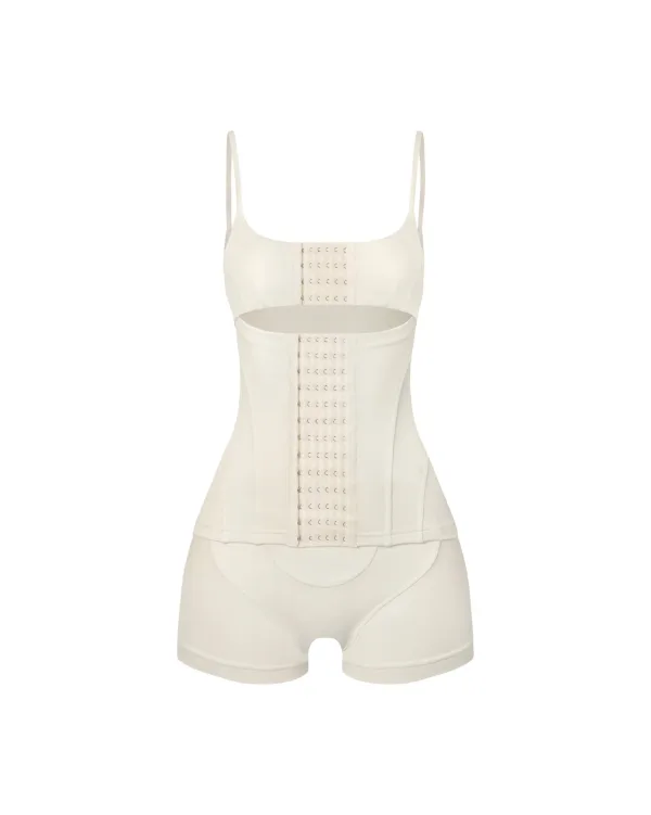 GEN TAN PLAYSUIT