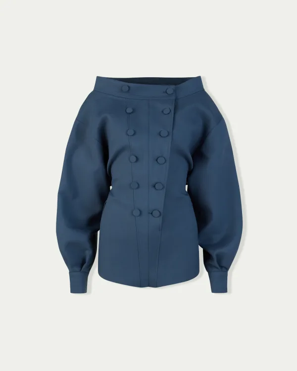 Denuded Boatneck Bodysuit