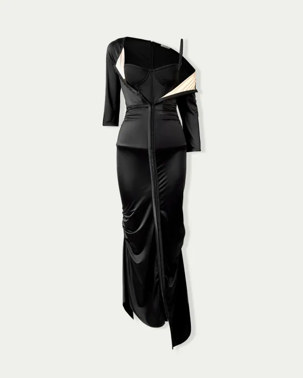 Business Corset Midi Dress