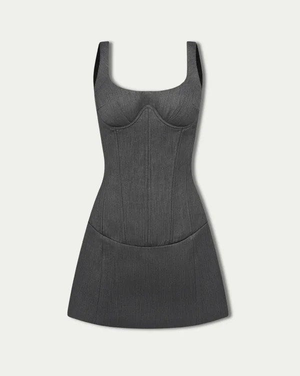 Amanda Structured Mini Dress