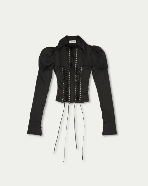 Begonia Puffed Blouse