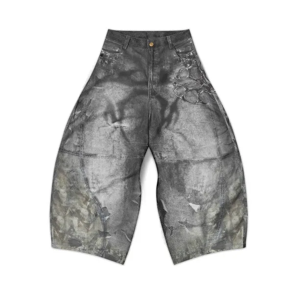 B6 PRINTED DENIM - BLACK VERSION
