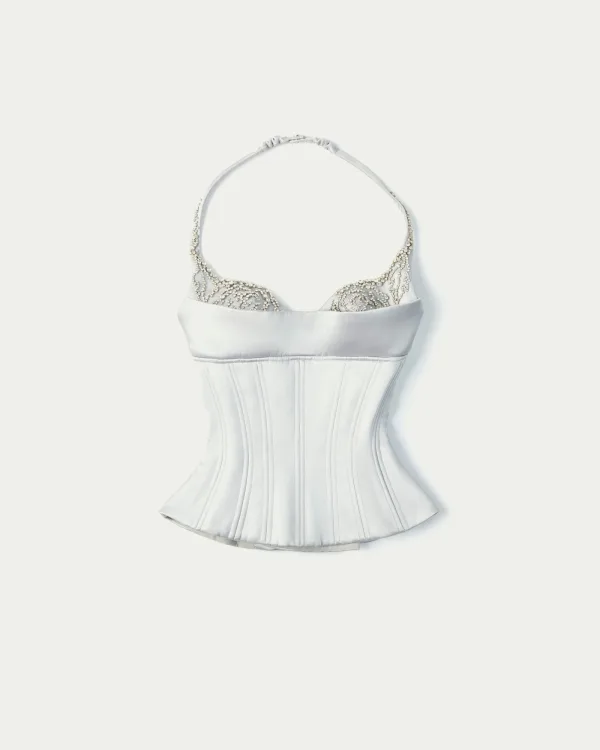 Worth Dressing For Satin Corset