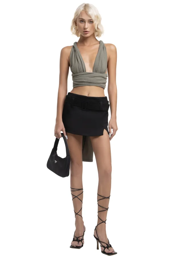 ROX MINI SKIRT - BLACK
