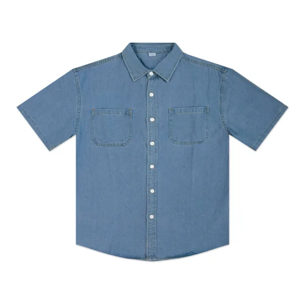 ÁO SƠ MI NAM - TOTODAY - SHORT SLEEVES 08503