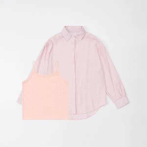 ÁO SƠ MI NỮ - TOTODAY - LONG SLEEVED 01515