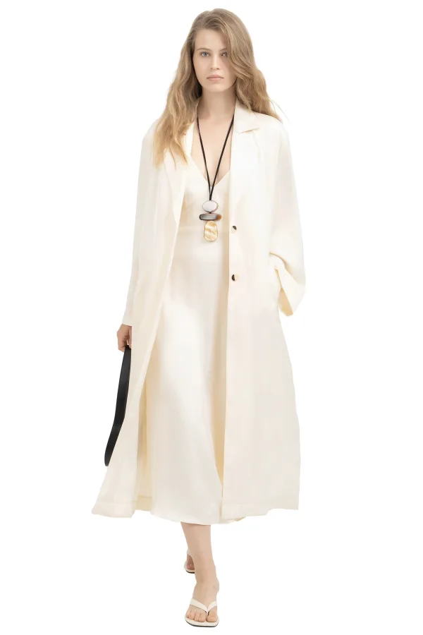 SLIP DRESS - IVORY