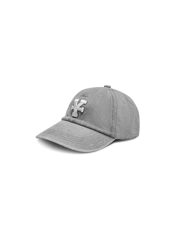 Nón Cap Denim Washed Logo Embroidery