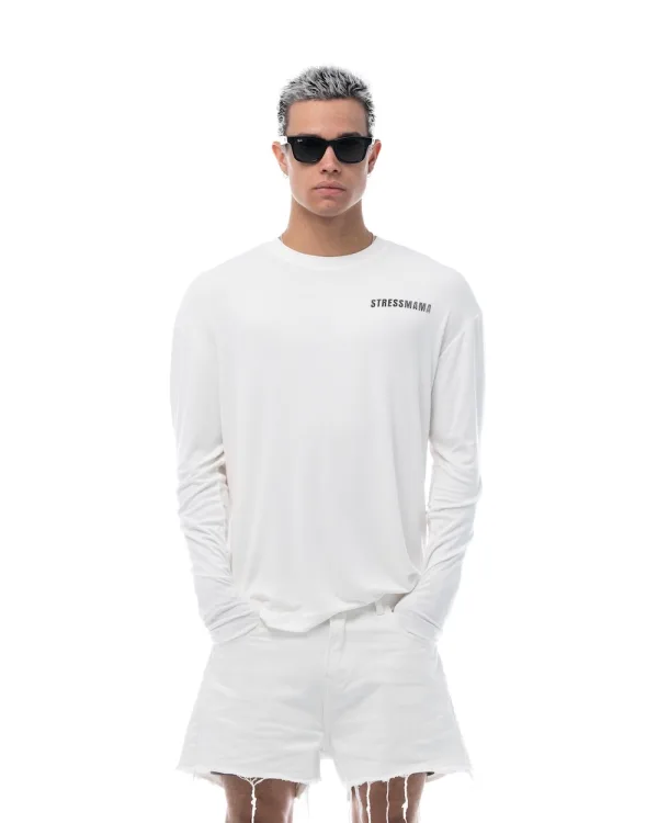 HÔTEL MAMA LONGSLEEVE - WHITE