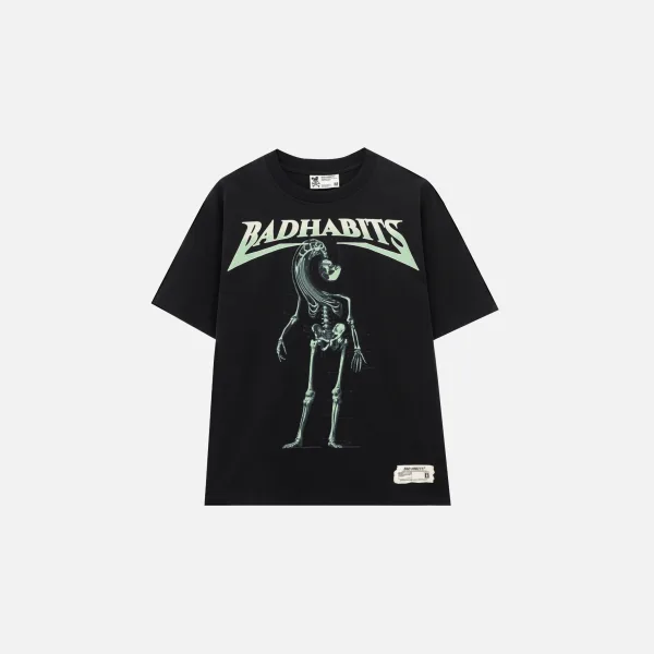 ROCKER ATONOMY TEE - BLACK