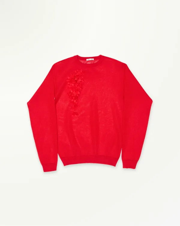 Sculpted Long-sleeve Sweater